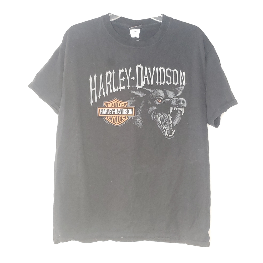 Harley Davidson Harley Haven Hanes Beefy T Tshirt Size Large